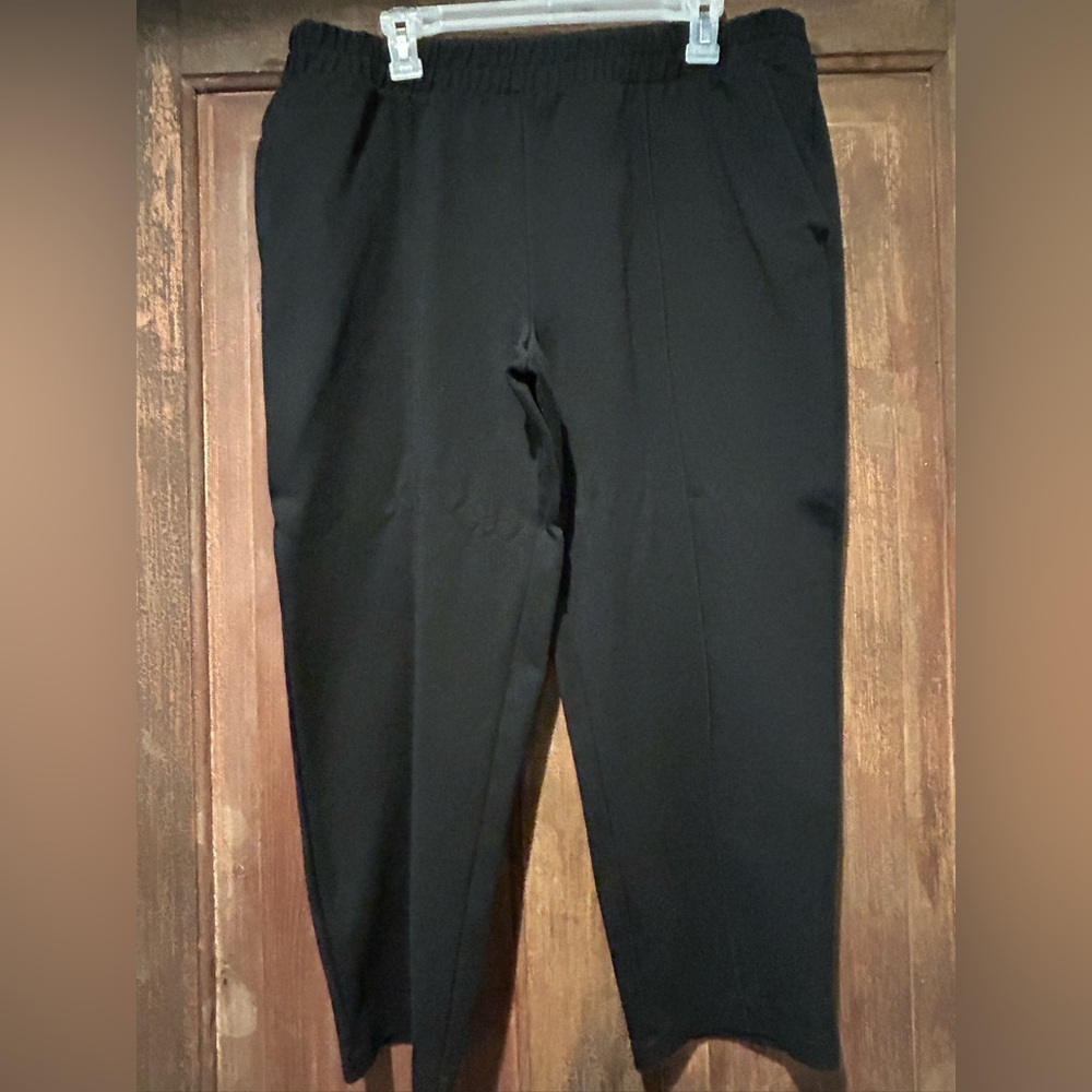 a new day (Target) Knit Pants LOT - black and khaki - XL